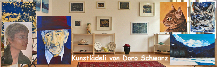 » Kunstausstellung in Beatenberg / Fotomontage: H.Rieder