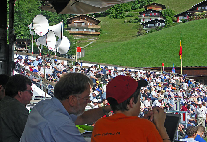 Blick aus dem Speaker-Wagen / Foto: Heinz Rieder