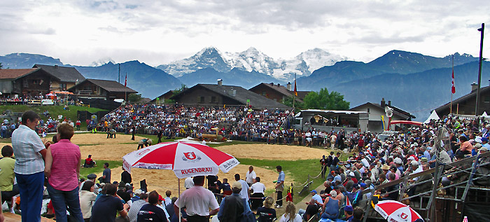 Oberländisches Schwingfest 2007 / Foto: Heinz Rieder