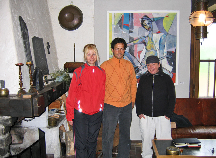 Besuch von Leonardo Pecoraro / Foto: Heinz Rieder