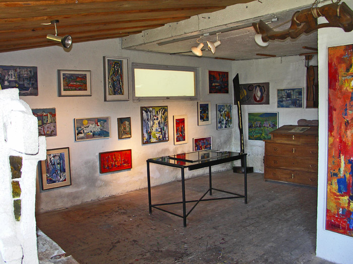 Kunstwerke von Paul Schmidt / Foto: Heinz Rieder