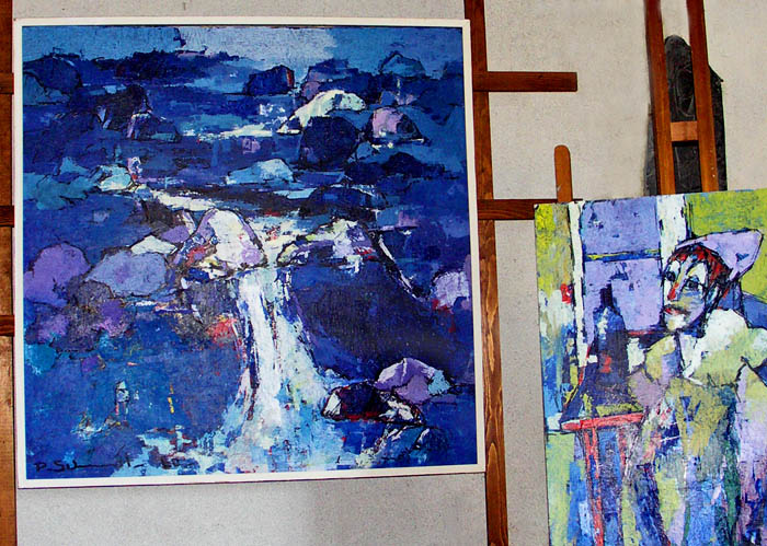 Kunstwerke von Paul Schmidt / Foto: Heinz Rieder