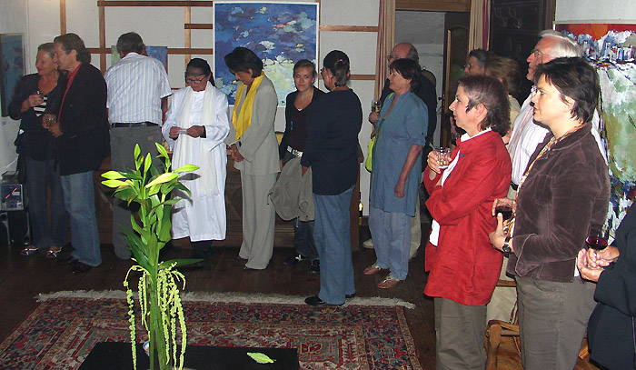 Die Vernissage / Foto: Heinz Rieder