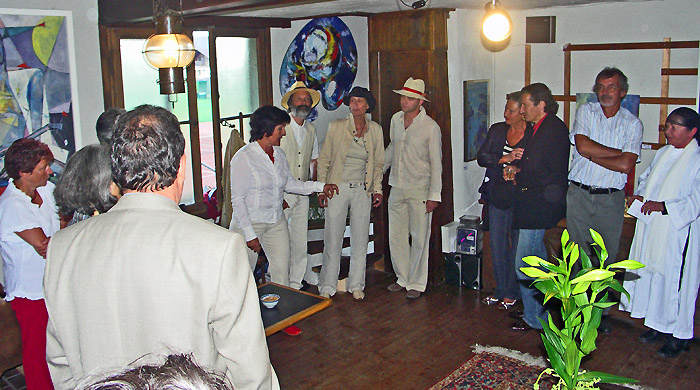 Die Vernissage / Foto: Heinz Rieder