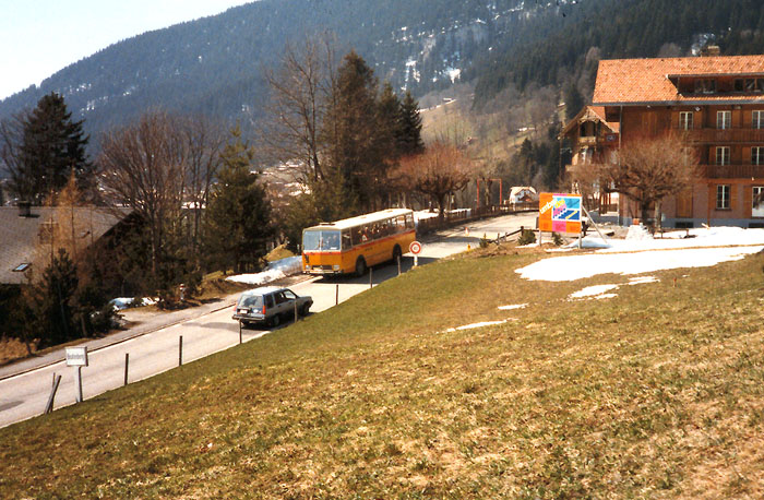 Kinderheim des Alpes, Waldegg / Foto bearbeitet: Heinz Rieder